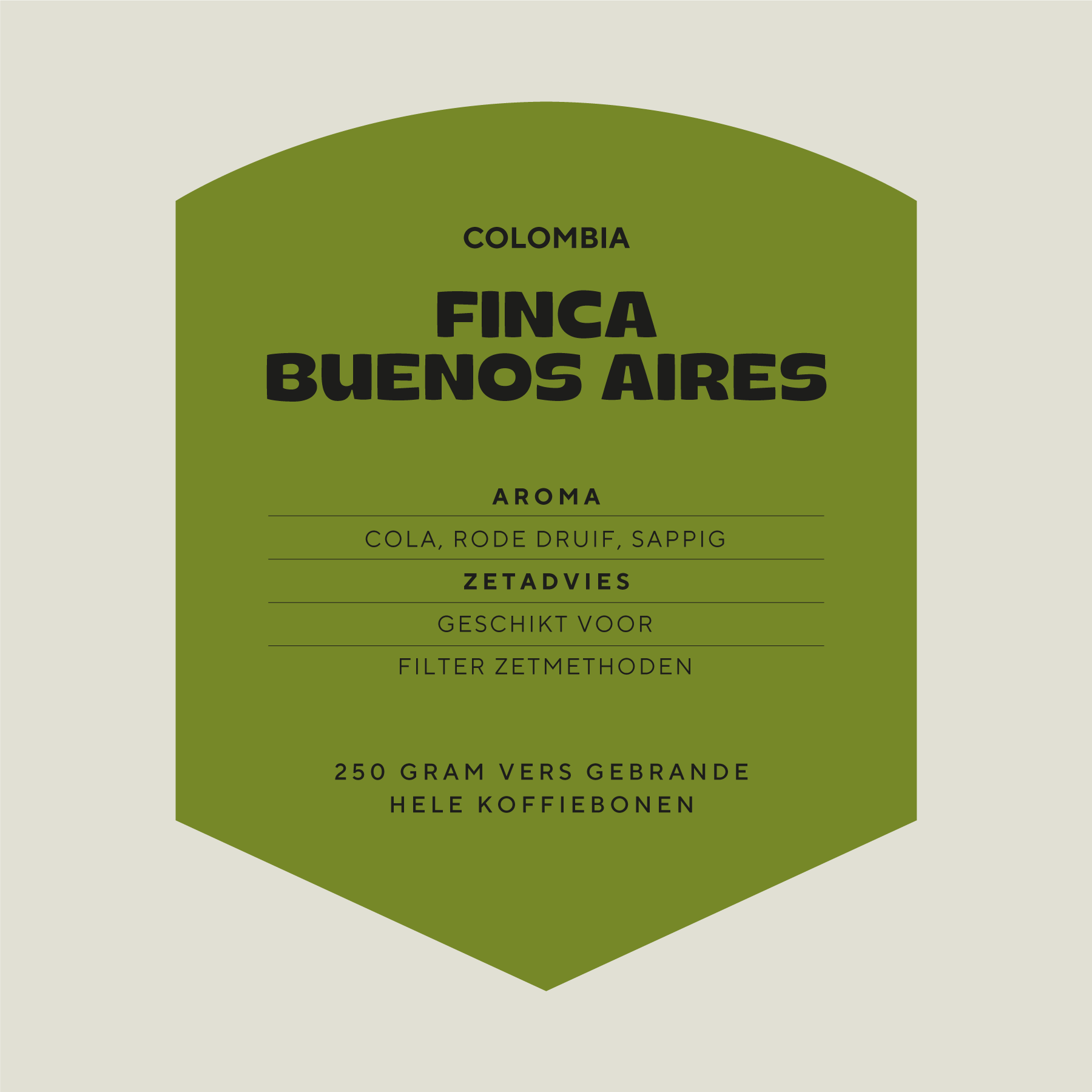Colombia Finca Buenos Aires koffie